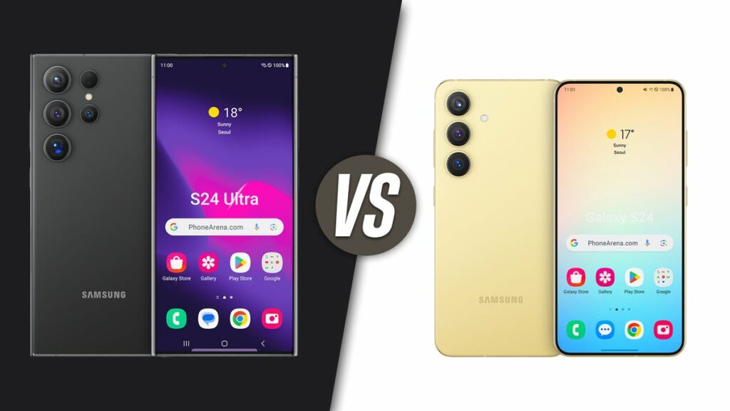 S24 울트라 VS S24 차이 비교