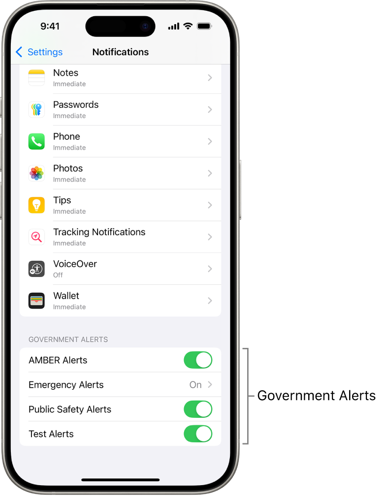ios 18 알림 설정 확인
