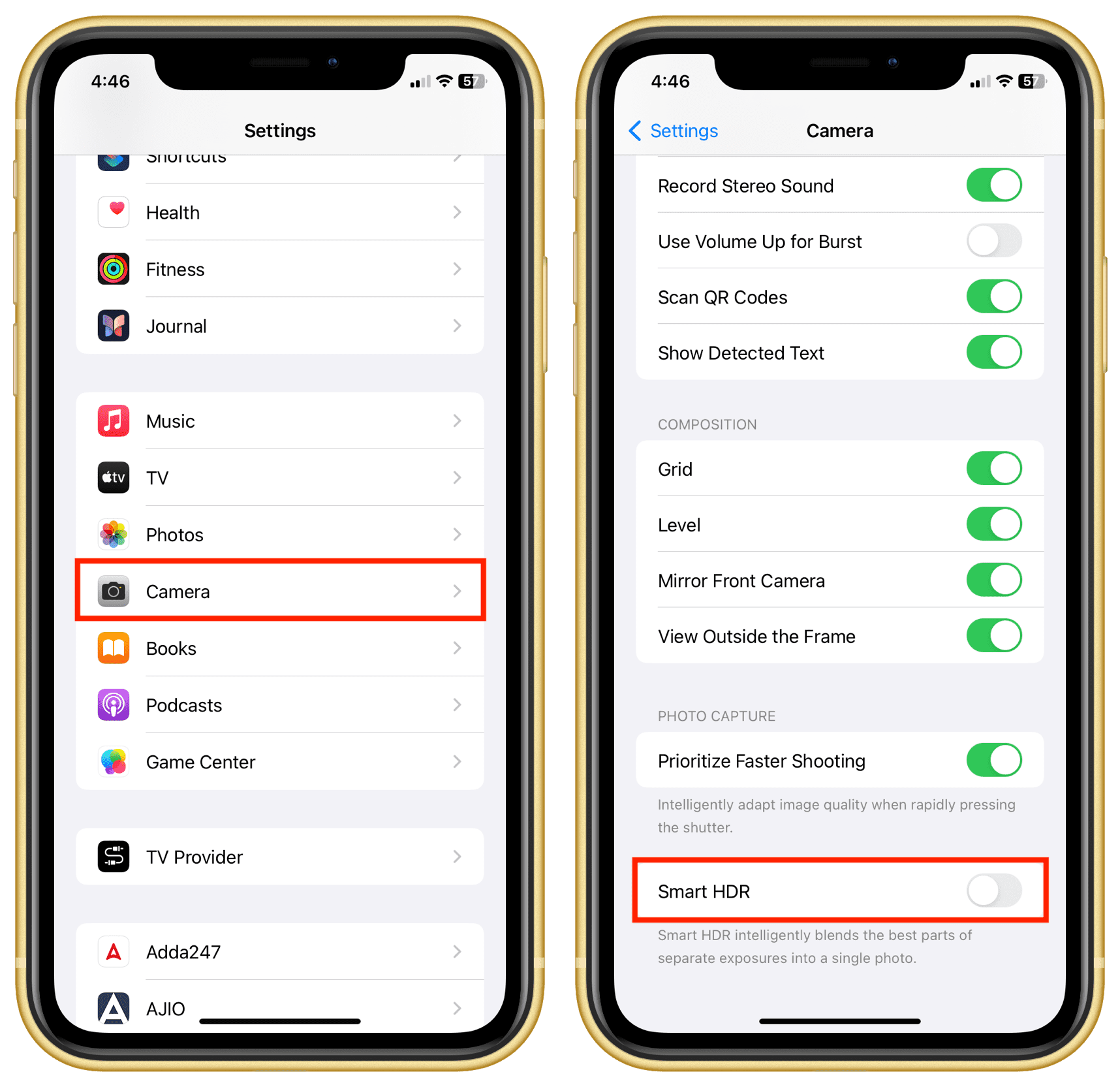 ios 18 카메라 화질 설정