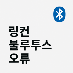 링컨 블루투스 오류 대표이미지