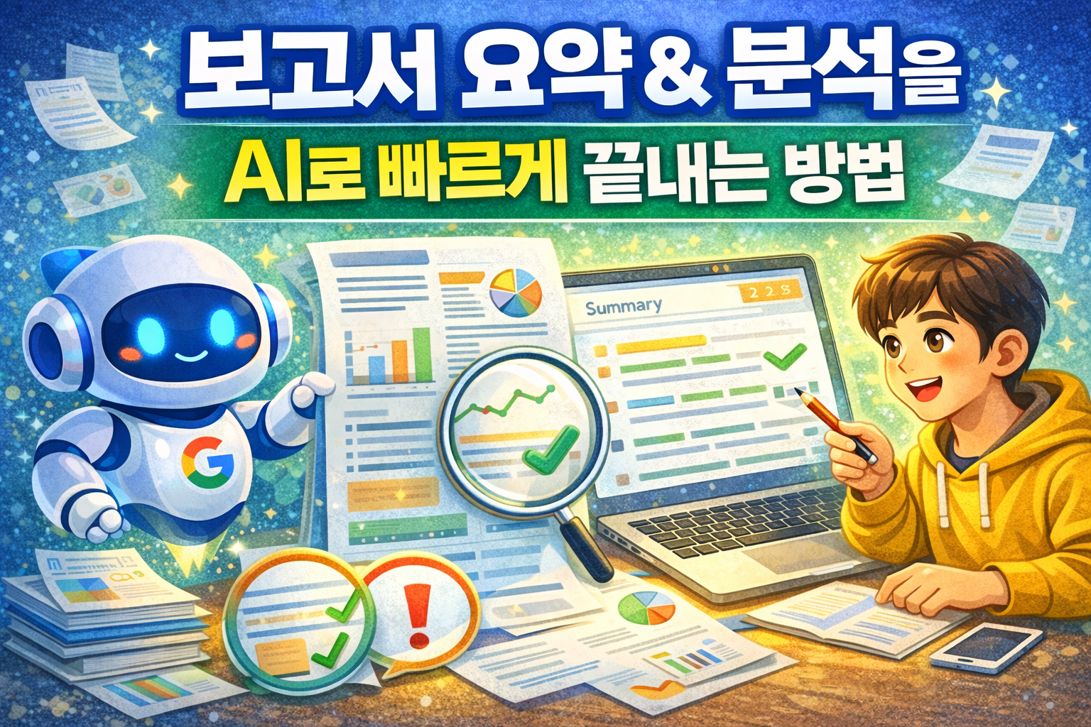 제미나이 보고서 요약 대표이지