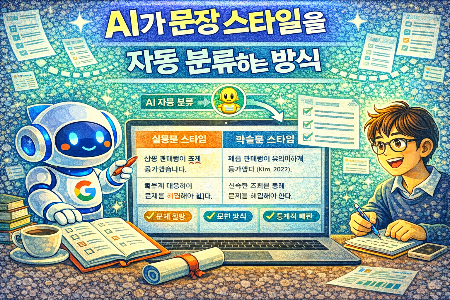 AI 문장 스타일 대표이미지