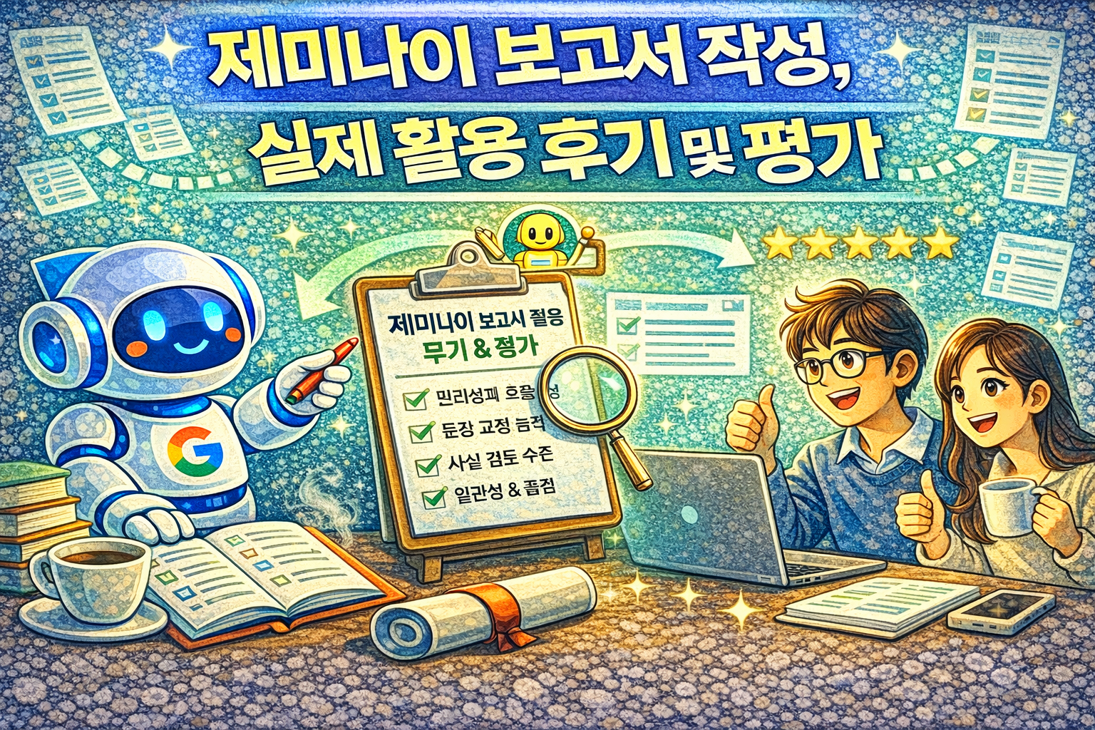 제미나이 보고서 작성 대표이미지