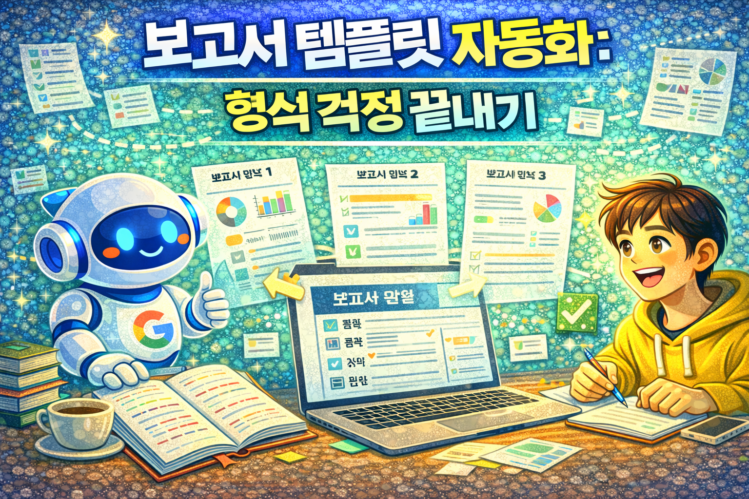 제미나이 보고서 템플릿 대표이미지