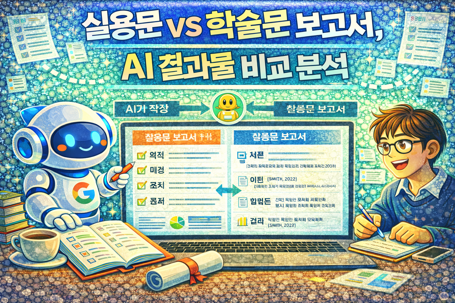 제미나이 실용문 학술문 대표이지