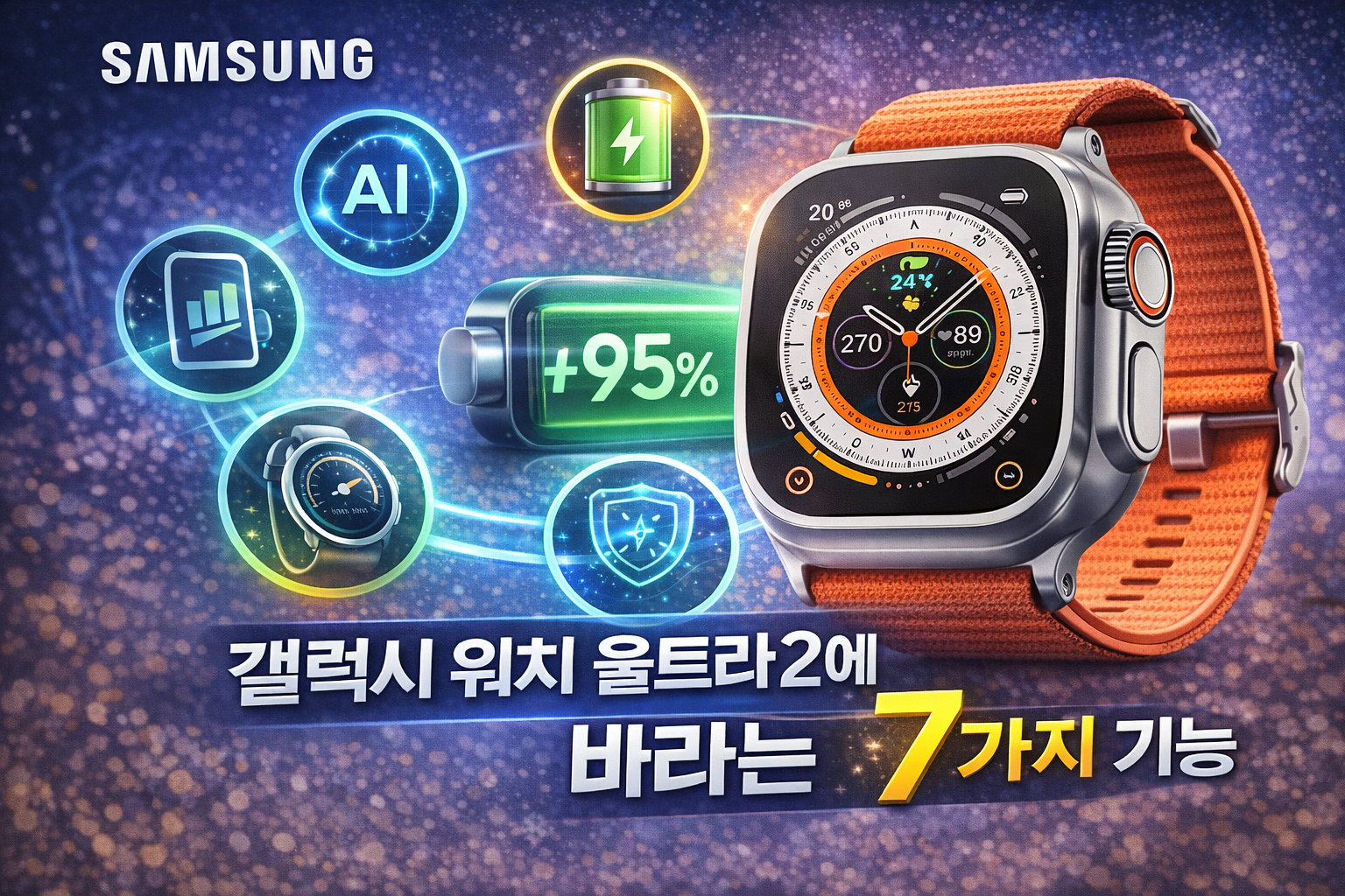 갤럭시 워치 울트라2 대표이미지