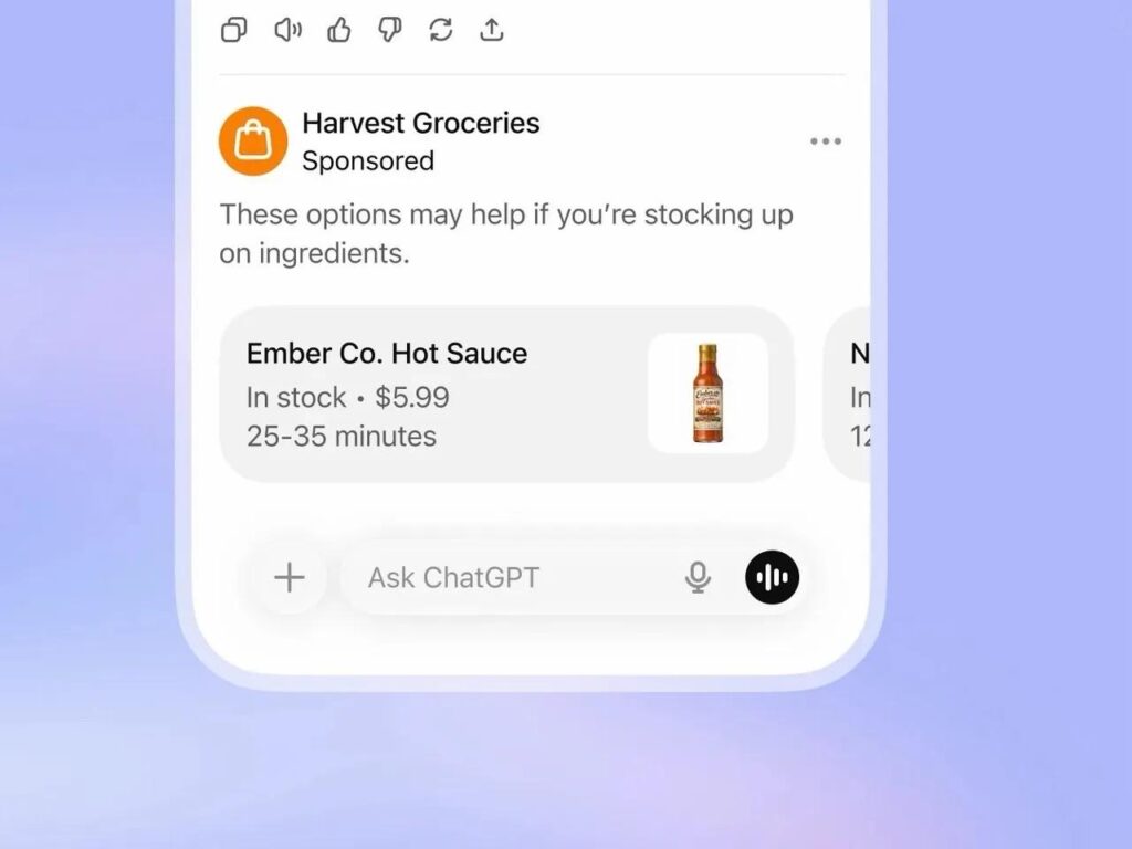 chat gpt ai 광고