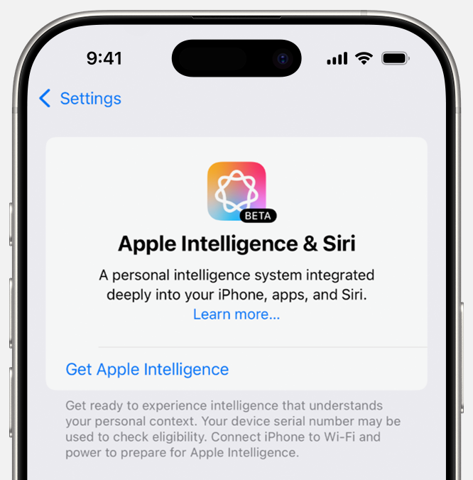 Apple Intelligence 이미지